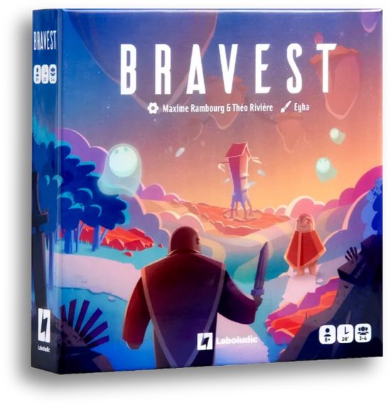 Geronimo Games Bravest - Strategisch Bordspel - Familiespel - Kort Spelletje