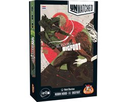 White Goblin Games - Unmatched: Robin Hood vs Bigfoot - expertspel - 2 spelers - 20 minuten - Vanaf 10 jaar - Met de helden: Robin Hood en Bigfoot