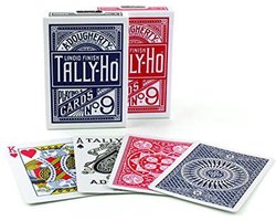 Tally-Ho Circle Blauw Speelkaarten Kaartspel Pokerkaarten