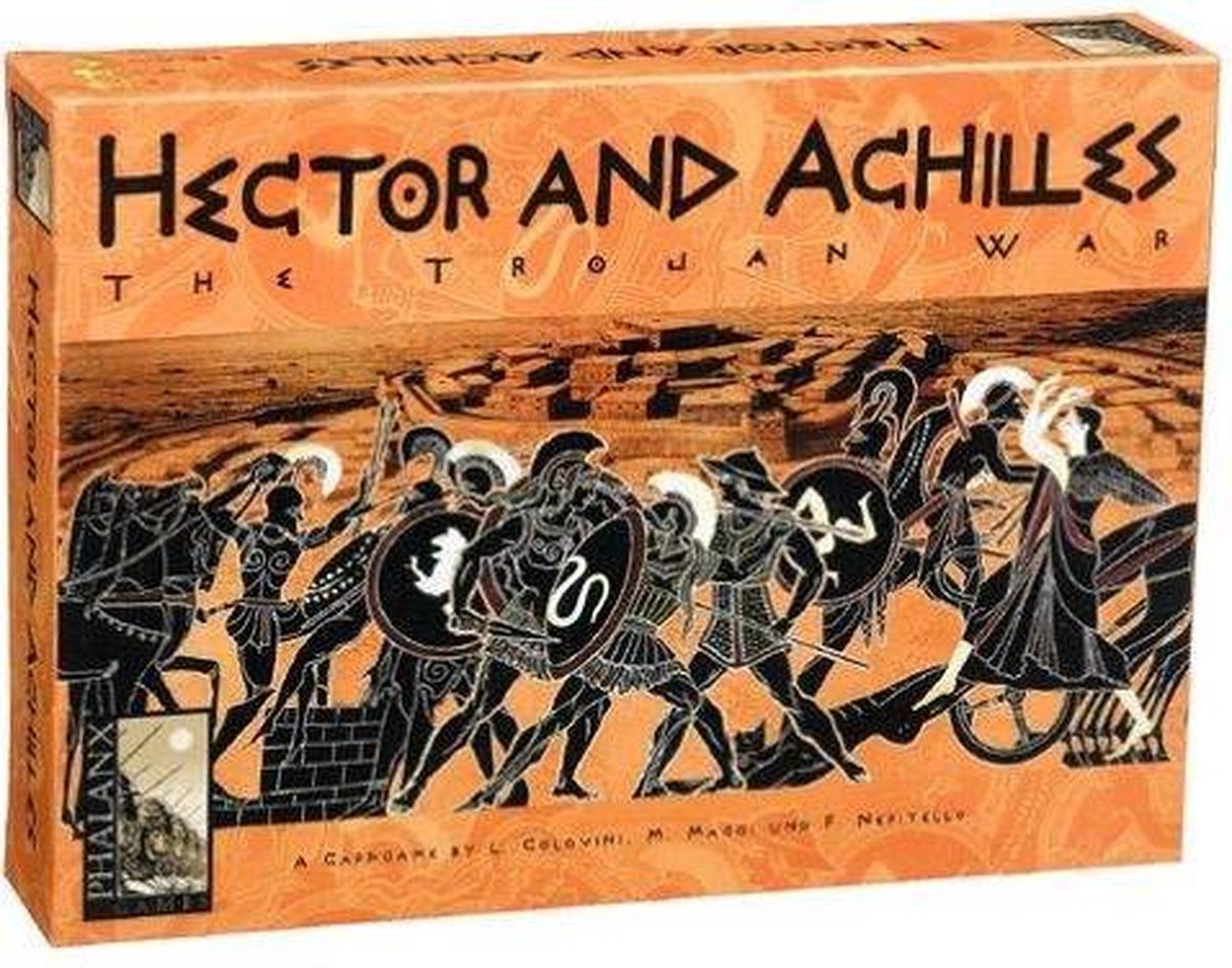 Phalanx Games Hector & Achilles - Board game voor 2 spelers - Engelse versie