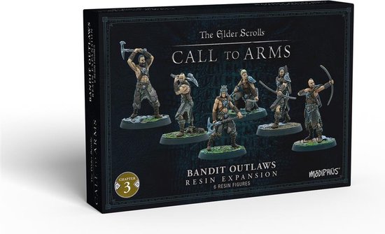 The Elder Scrolls: Call To Arms - Bandit Outlaws - Miniature Game - Ongeschilderd
