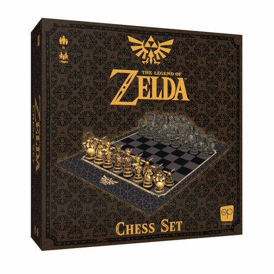 The Legend of Zelda Chess Set – 2 Spelers – Vanaf 8 Jaar - Engels