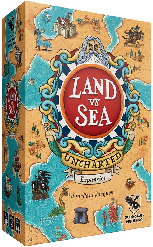 Land vs Sea Uncharted - Bordspel uitbreiding - Engels